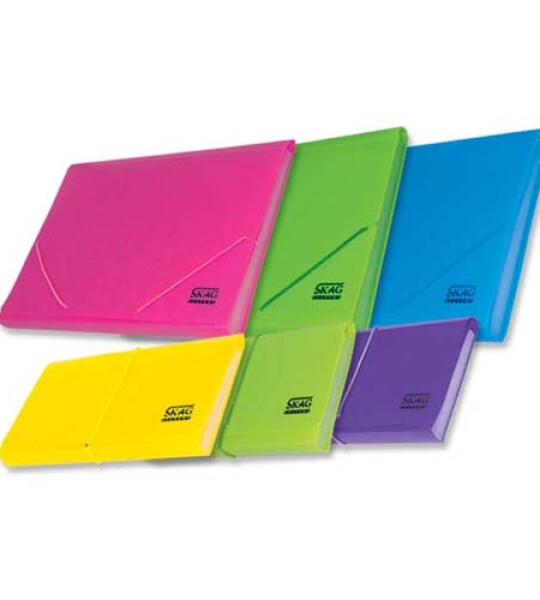 expanding file a4 solid fancy colours x