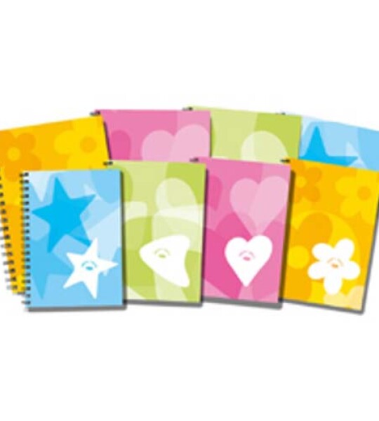 notebook a4 spiral 2 subj