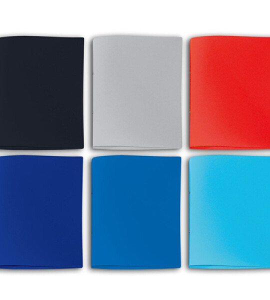ring binder flexible opaque 2 rings a4