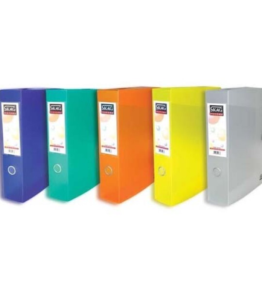 box file plastic 8cm spine - trsp