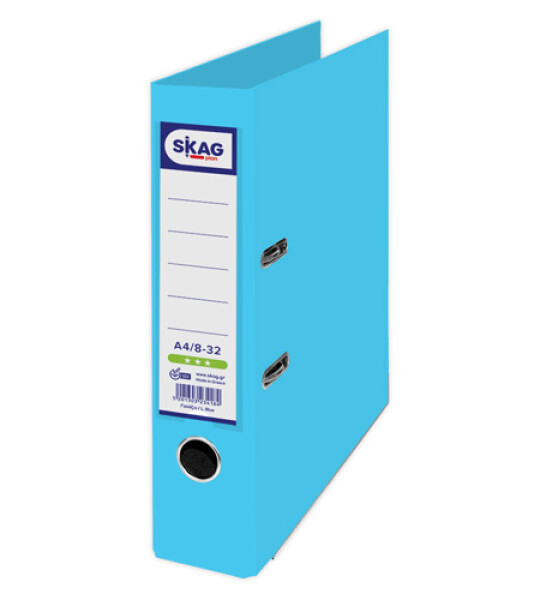 8/32 A4 P.P. L.A. FILE - LIGHT BLUE ECO