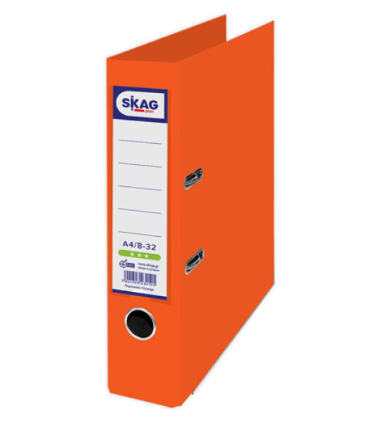 8/32 A4 P.P. L.A. FILE - ORANGE ECO