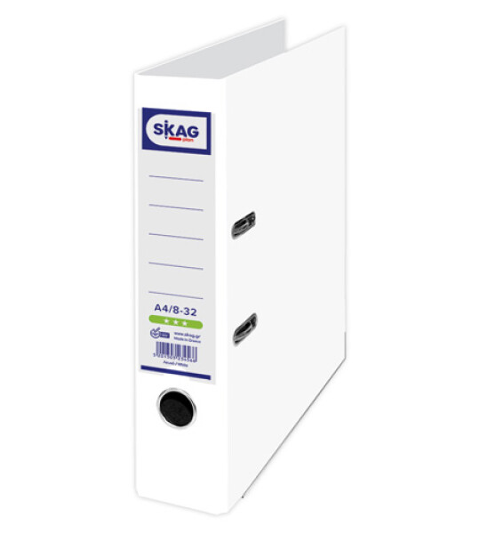 8/32 A4 P.P. L.A. FILE - WHITE ECO