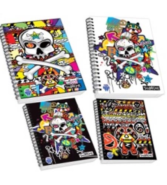 ar a4 spiral notebooks tan-tan