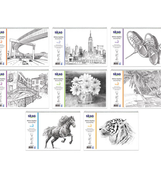 drawing pad a4 14 sheets - no 2 140gr